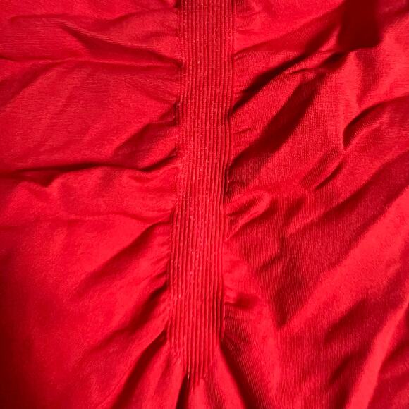 Athleta Red Paisley Print Sleeveless Athletic Tank Top Size Small - Picture 7 of 7